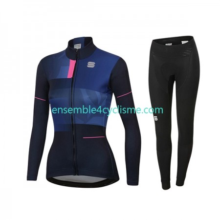 Tenue Maillot M/L + Collant Long 2021 Sportful Leaf Femme N002